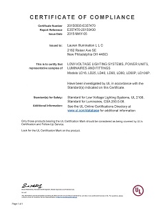 E357470 Certification